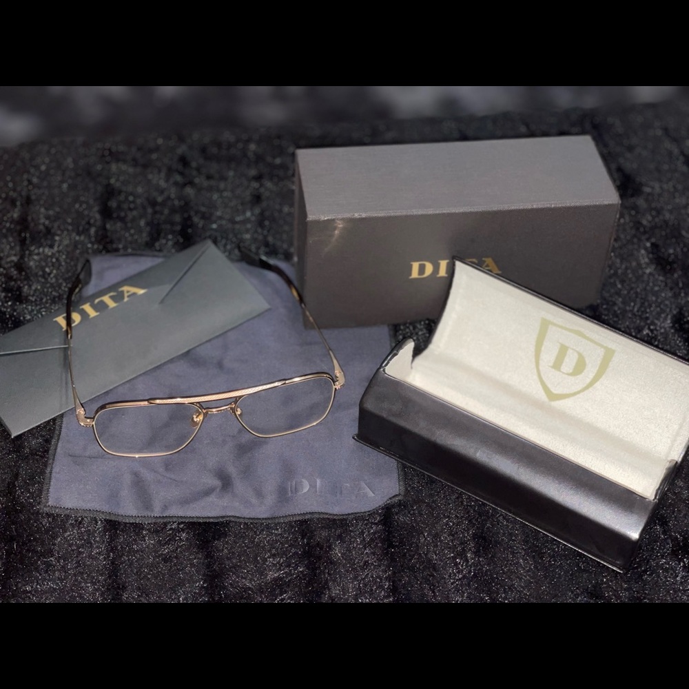 GOLD DITA GLASSES